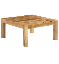 Table basse 80x80x40 cm Bois de manguier massif