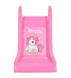 Toboggan pliable pour enfants 111 cm Rose