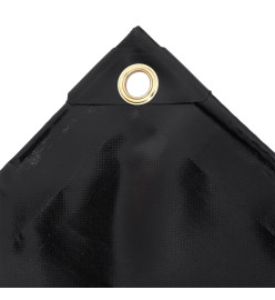 Bâche de protection 650 g/m² 1,5x6 m Noir