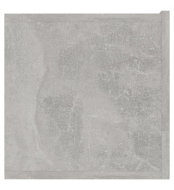 Meuble TV Gris béton 120x30x30 cm Aggloméré