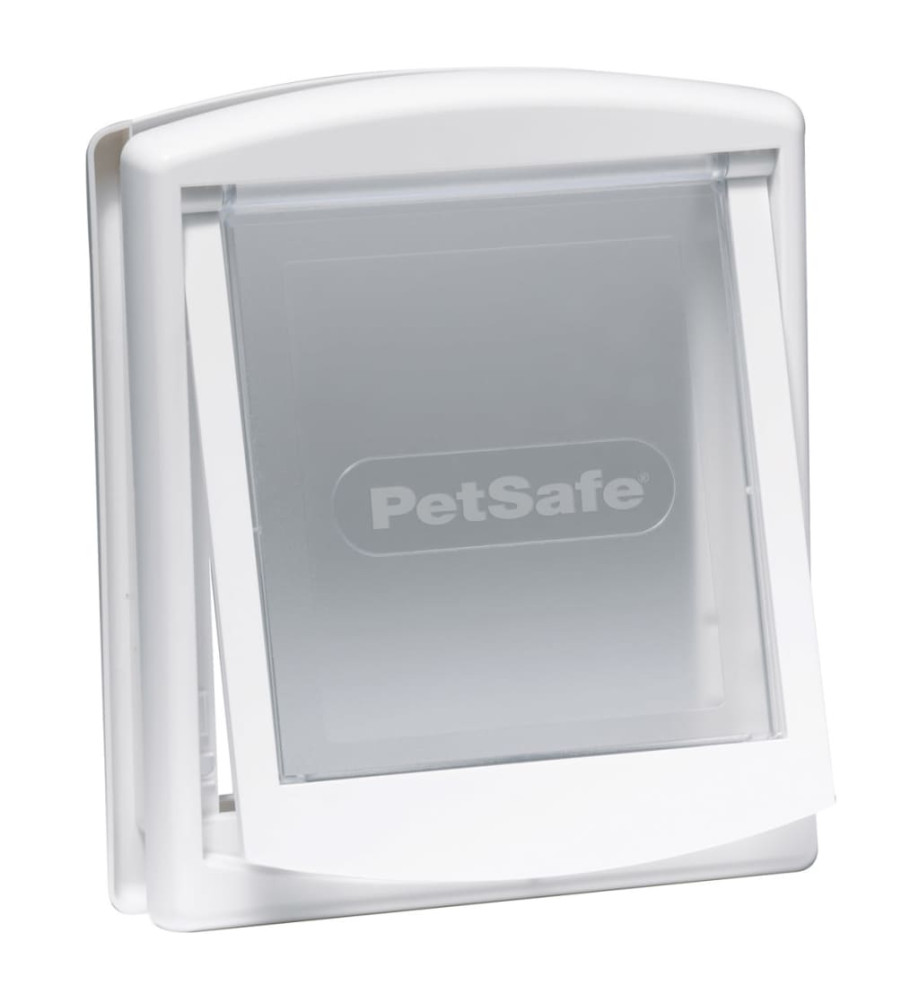 PetSafe Porte à 2 voies pour chiens 715 Petit 17,8 x 15,2 cm Blanc