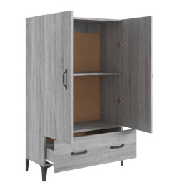 Buffet Sonoma gris 70x31x115 cm Bois d'ingénierie