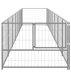 Chenil Argenté 7 m² Acier