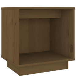 Table de chevet Marron miel 40x30x40 cm Bois de pin solide