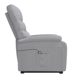 Fauteuil Gris clair Tissu