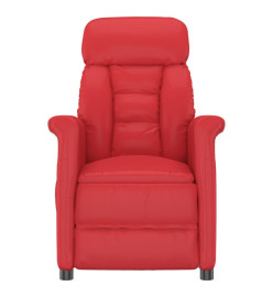 Fauteuil de massage Rouge Similicuir