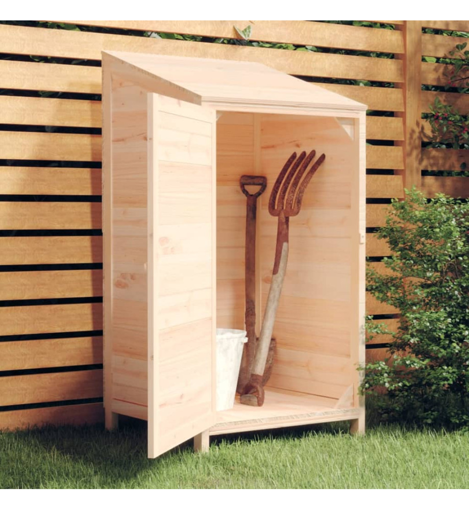 Remise de jardin 55x52x112 cm Bois de sapin solide