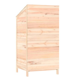 Remise de jardin 55x52x112 cm Bois de sapin solide