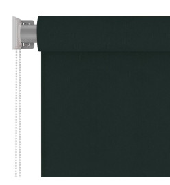 Store roulant d'extérieur 120x140 cm Vert foncé PEHD