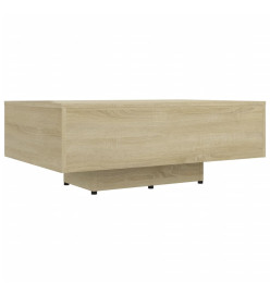 Table basse Chêne sonoma 85x55x31 cm Aggloméré