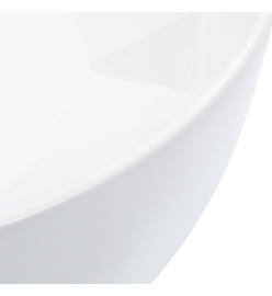 Lavabo 36x14 cm Céramique Blanc