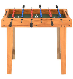 Mini table de football 69x37x62 cm Érable