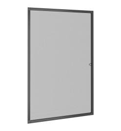 Moustiquaire pour fenêtres Anthracite 80x120 cm