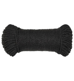 Corde de travail Noir 3 mm 250 m polypropylène