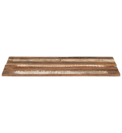 Dessus de table rectangulaire 60x80 cm 15-16 mm Bois récupéré