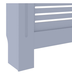 Cache-radiateur MDF Gris 205 cm