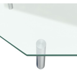 Support de moniteur 45x26x8,6 cm Verre transparent