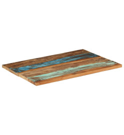 Dessus de table rectangulaire 60x90 cm 25-27 mm Bois récupéré