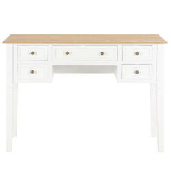 Bureau Blanc 109,5 x 45 x 77,5 cm Bois