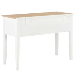 Bureau Blanc 109,5 x 45 x 77,5 cm Bois