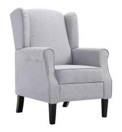 Fauteuil Gris clair Tissu