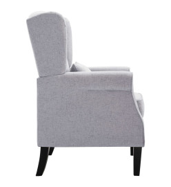 Fauteuil Gris clair Tissu