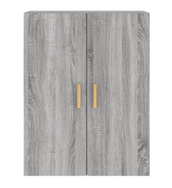 Armoires murales 2 pcs sonoma gris bois d'ingénierie