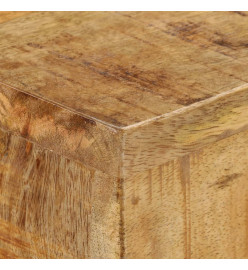 Table console 120x30x75 cm Bois de manguier brut