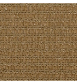 Voile d'ombrage 160 g/m² Taupe 4x5x5 m PEHD