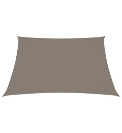 Voile de parasol Tissu Oxford carré 7x7 m Taupe