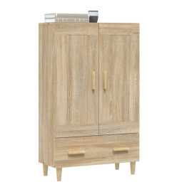 Buffet haut Chêne sonoma 70x31x115 cm Bois d'ingénierie