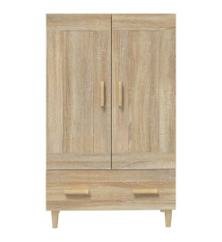 Buffet haut Chêne sonoma 70x31x115 cm Bois d'ingénierie