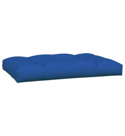 Coussins de palette 5 pcs bleu royal tissu