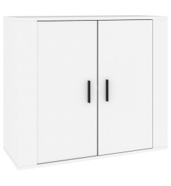 Buffets 3 pcs Blanc Bois d'ingénierie