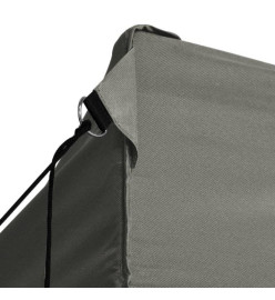 Tente de réception pliable 3x4 m Acier Anthracite