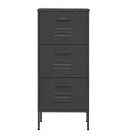 Armoire de rangement Anthracite 42,5x35x101,5 cm Acier