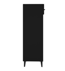 Armoire à chaussures Noir 30x35x105 cm Bois d'ingénierie