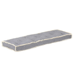 Coussin de canapé palette Anthracite 120x40x7 cm