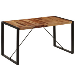 Table de salle à manger 140x70x75 cm Bois de Sesham massif