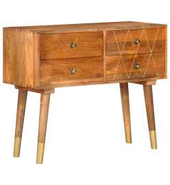 Buffet 85x40x70 cm Bois de manguier solide