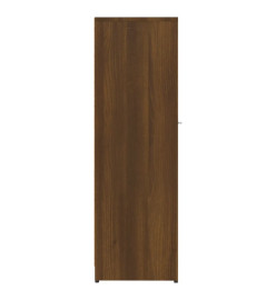 Armoire de bain Chêne marron 30x30x95 cm Bois d'ingénierie