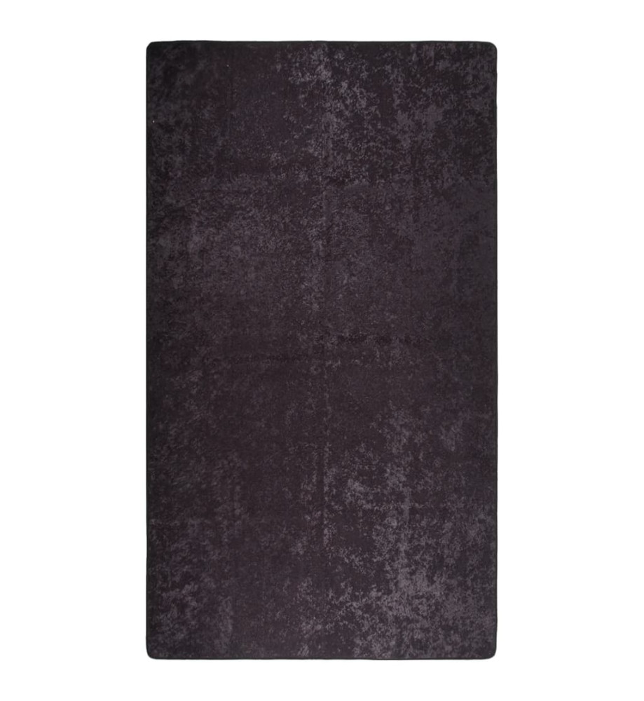 Tapis lavable antidérapant 190x300 cm Anthracite