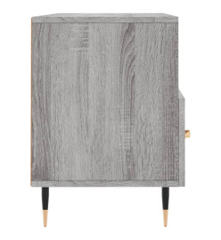 Meuble TV sonoma gris 102x36x50 cm bois d'ingénierie