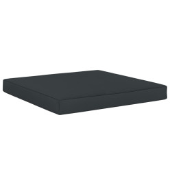 Coussins de canapé palette 4 pcs Anthracite Tissu