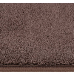 Tapis peluche Taupe 230x160 cm