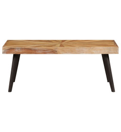 Table basse Bois de manguier massif 90x55x36 cm