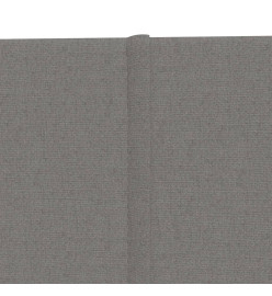 Panneaux muraux 12 pcs Gris clair 60x30 cm Tissu 2,16 m²