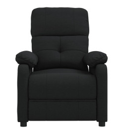 Fauteuil de massage Noir Tissu