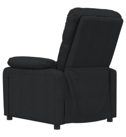 Fauteuil de massage Noir Tissu