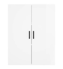 Armoire murale blanc brillant 69,5x34x90 cm